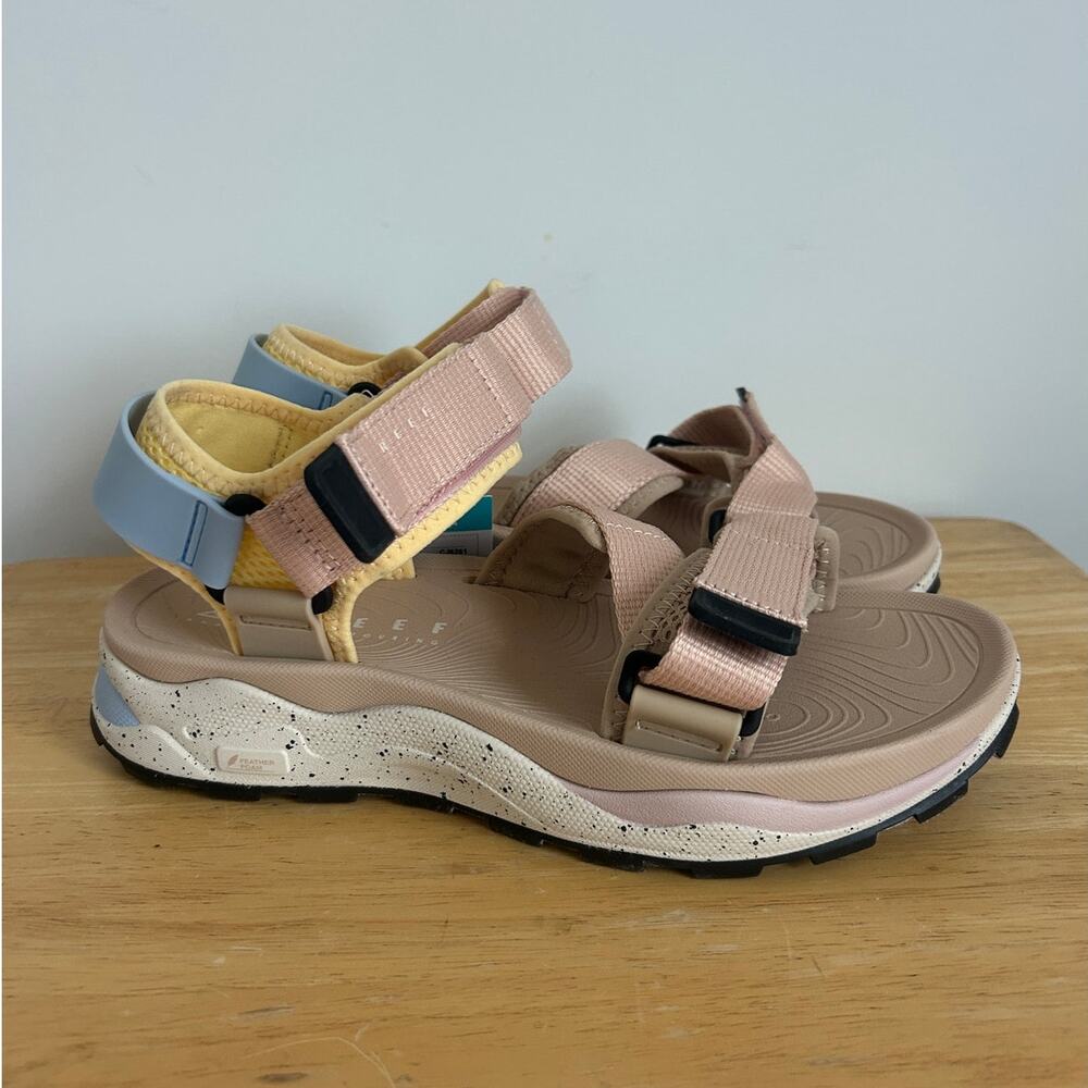 Reef Women's Pink Multi-Strap Sport Sandals - Picture 2 of 5